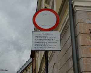 Zakaz wjazdu na Stare Miasto w Lublinie